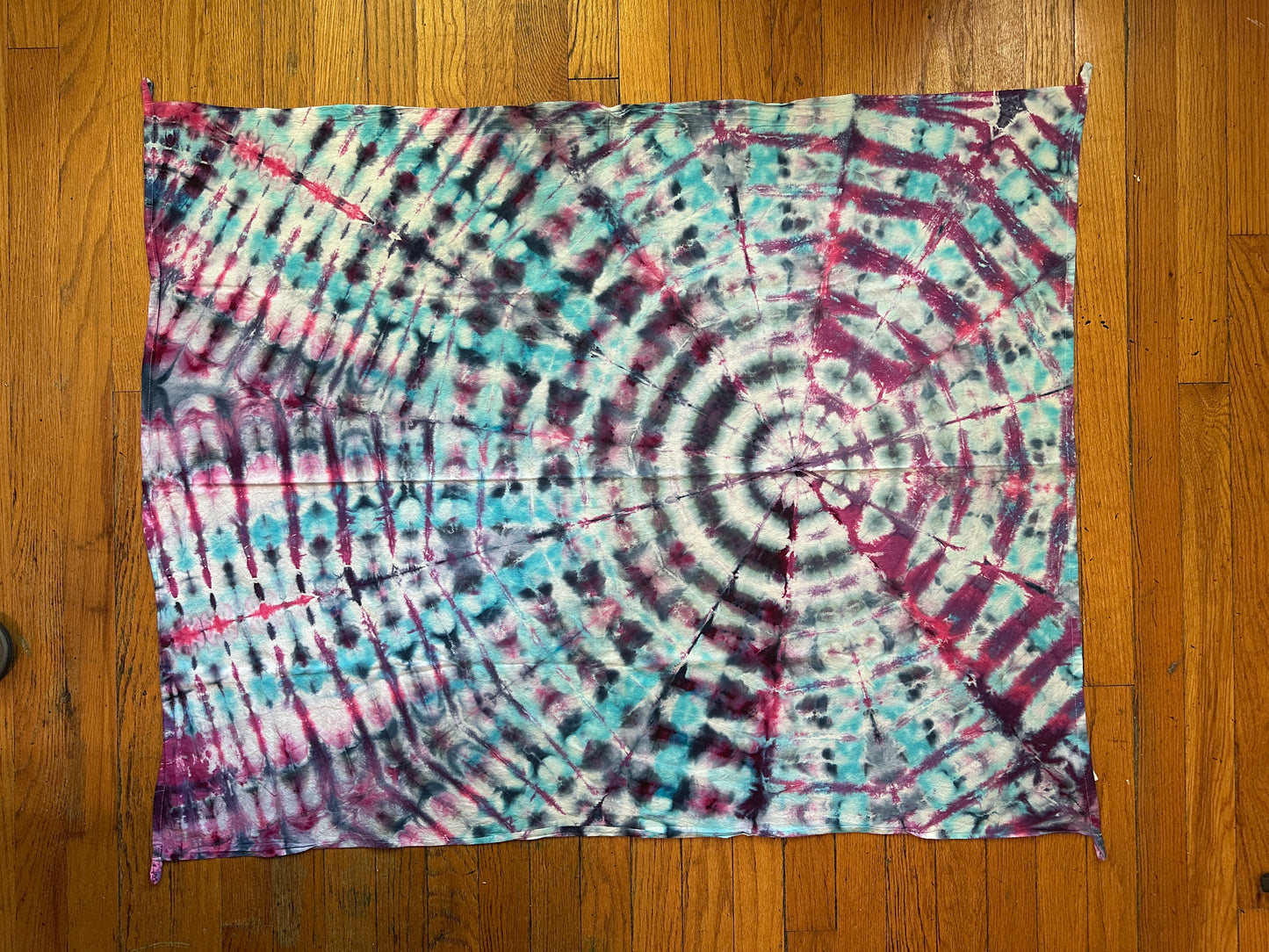 Tapestry- Ice Dyed Radio Wave