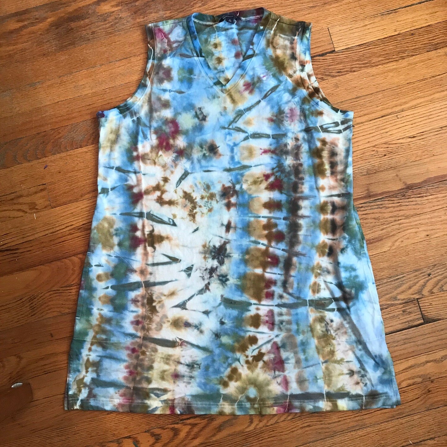 Tie Dye Geode Dress XL