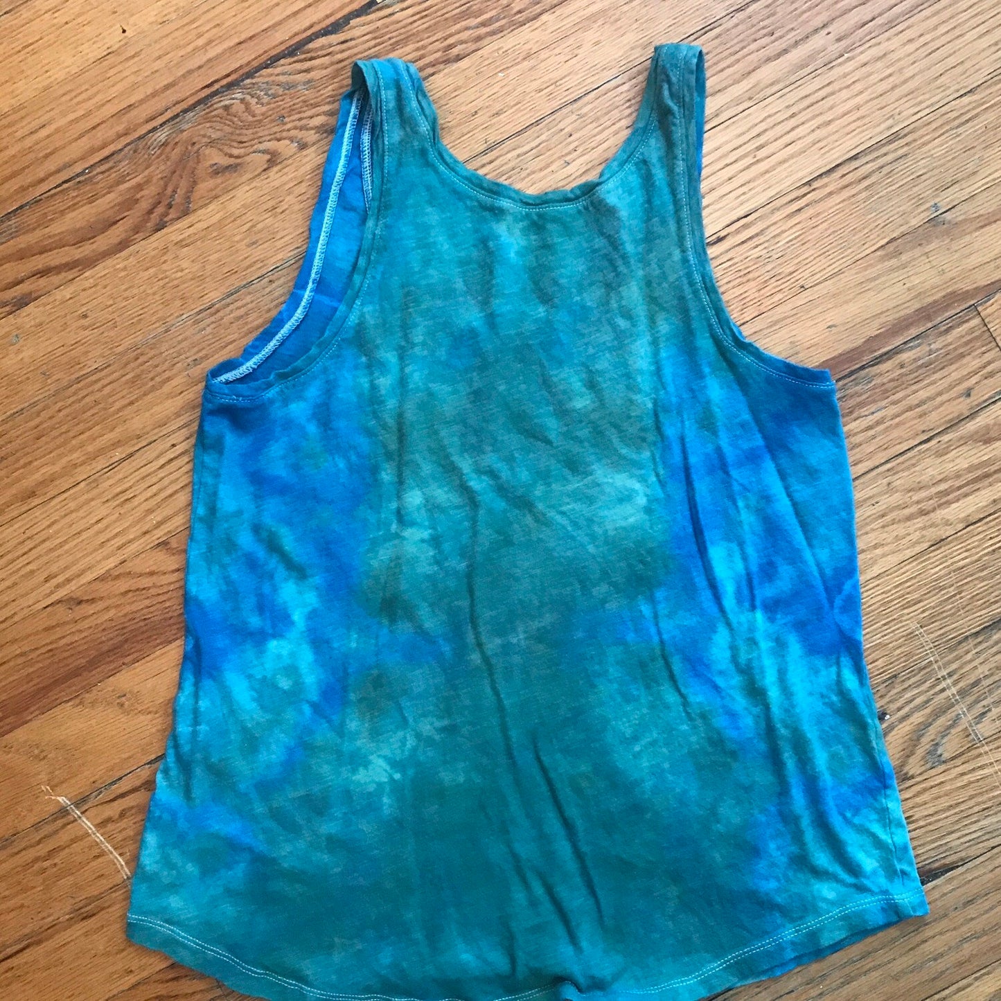 Tie Dye Tank XS Mandala Star Hand Dyed
