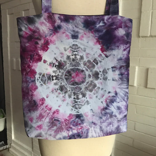 Tote Bag, Tie Dye Mandala