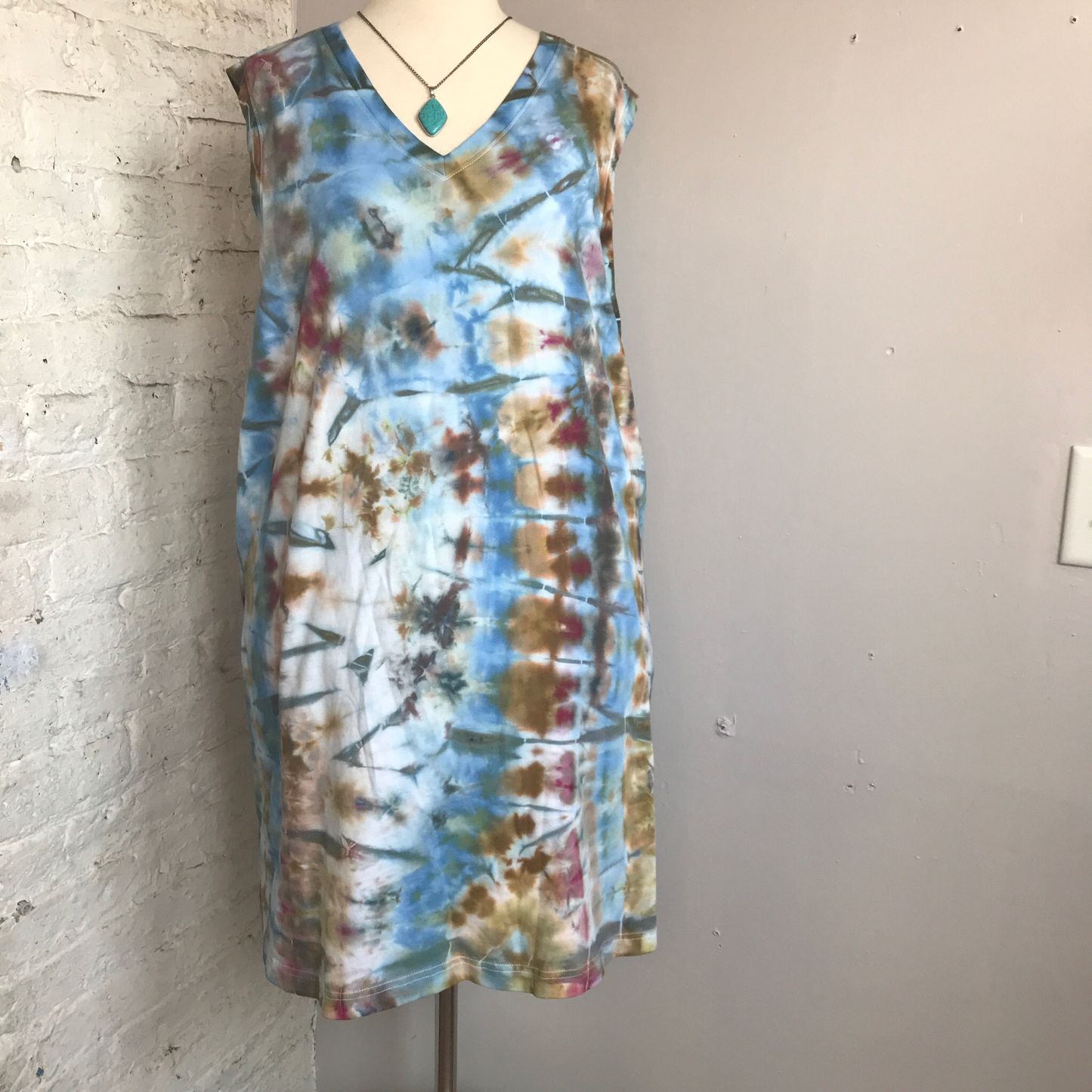 Tie Dye Geode Dress XL