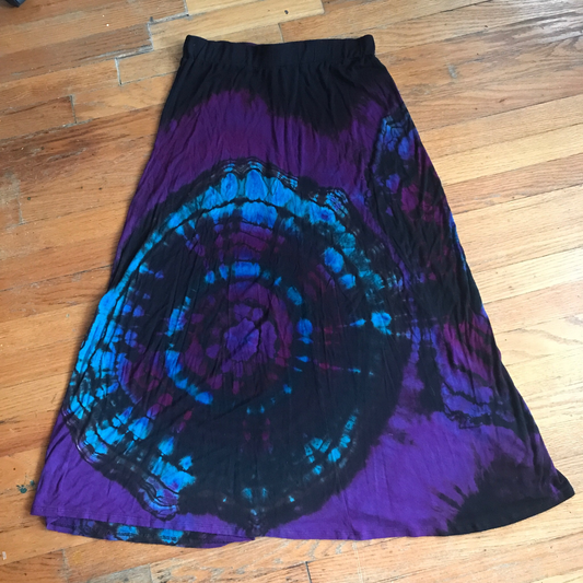 Skirt,  L Tie dyed, Upcycled